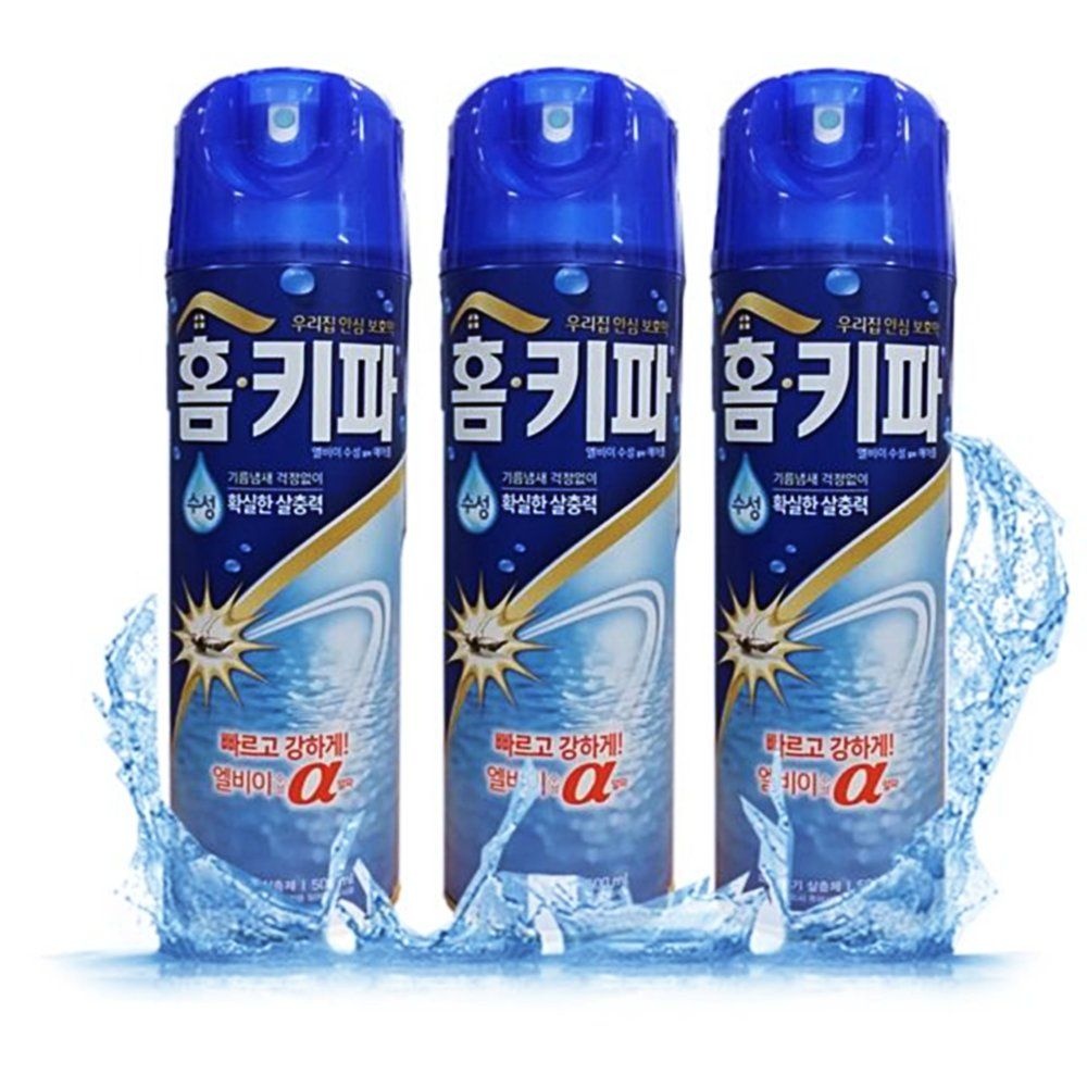 빠르고강한 사무실 학교 LBE알파 모기에어졸 3개 홈키파