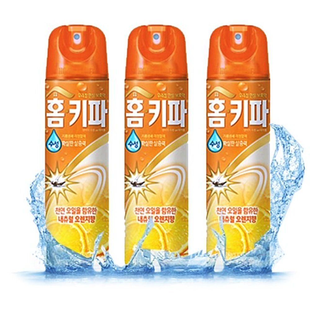 오렌지향 3개 홈키파 사무실 학교 수성 모기에어졸