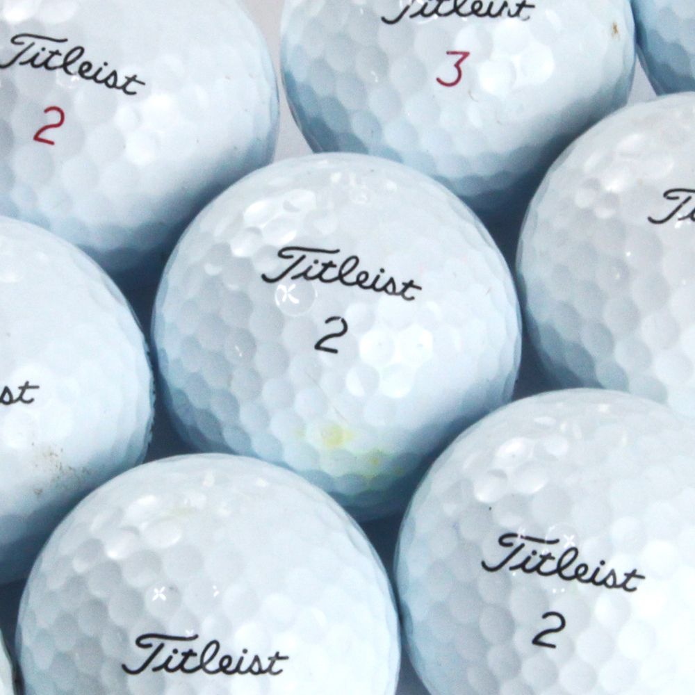 타이틀리스트 A-급 PRO V1.V1X 3.4피스 10개 로스트볼 골프공