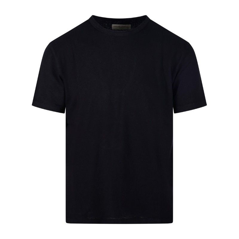 오피신제네랄 오피시네 제네랄레 크루넥 스트레이트 헴 반팔 티셔츠 S25MTEE204 BLACK