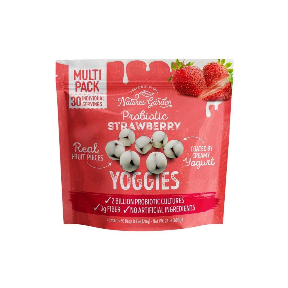 네이처스 가든 프로바이오틱 딸기 요기스 30개입 600g
