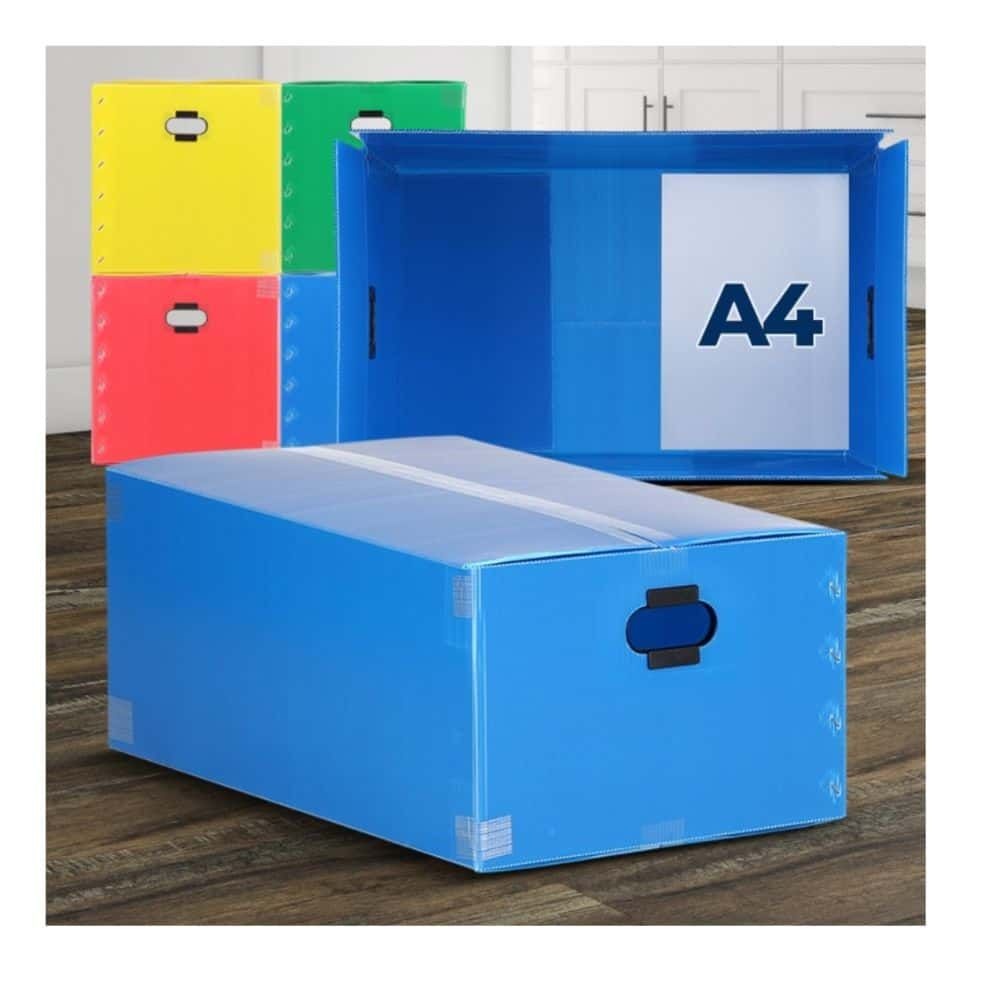 아카시아리빙 플라스틱 수납함 대형 적재 폴딩 견고한 내구성 창고 보관 정리통