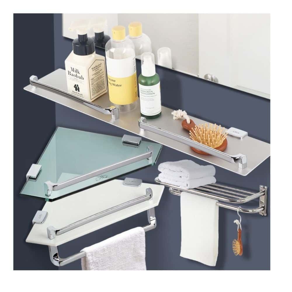 욕실 코너 선반 화장실 젠다이 세면대 수납 정리대 수건 거치