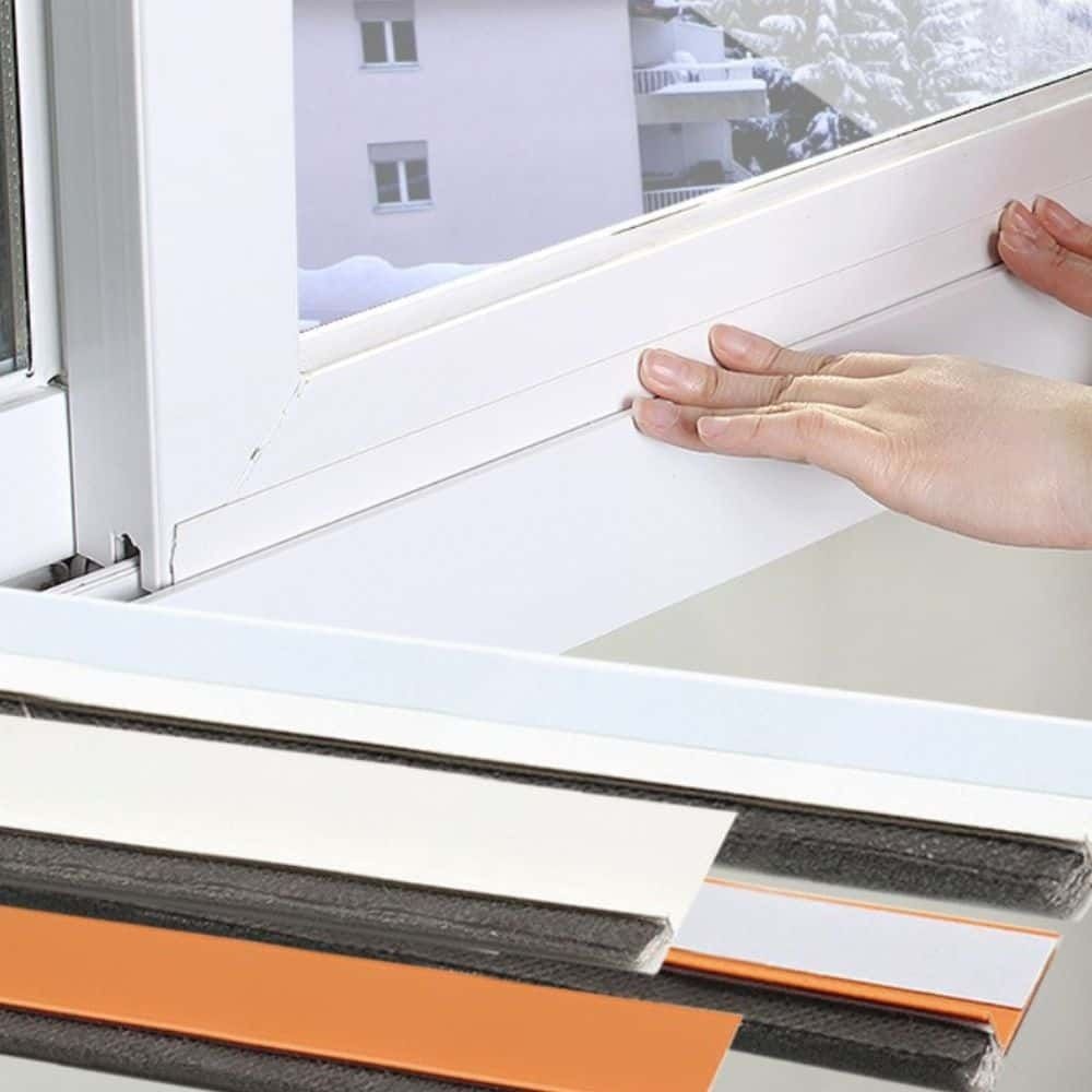 창틀 바람차단 문틈 외풍방지 방음 패드 실링 단열 스트립 테이프