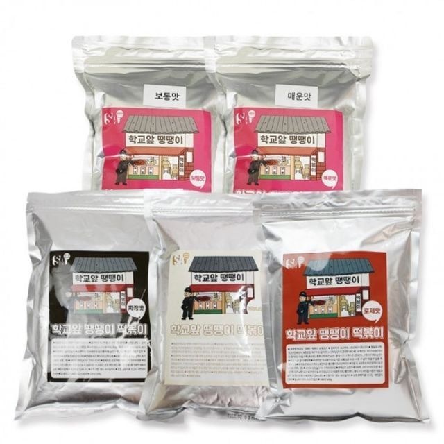 EDISAISA 앞 소스 땡땡이 떡볶이 500g 학교 대용량 업소용 산아