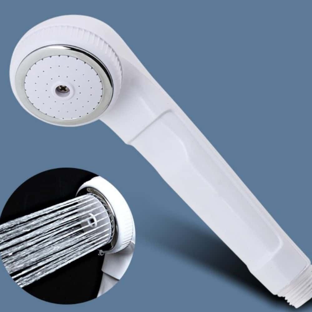 아카시아리빙 대용량 샤워헤드 각도조절 헤드 업소용 백색 고수압 간편교체 목욕탕 절수