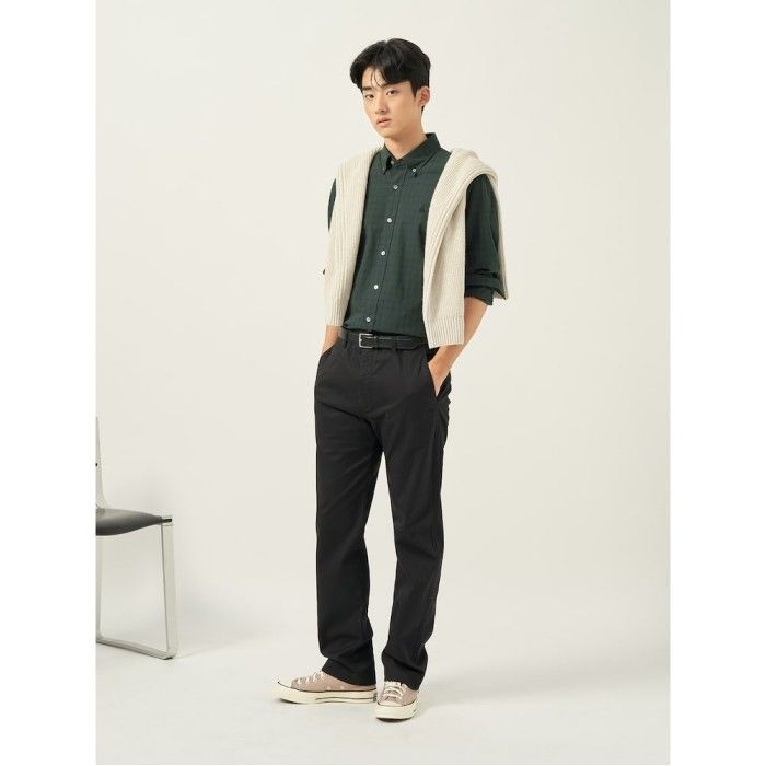 치노 컴포트핏 팬츠 블랙 BC5821C115