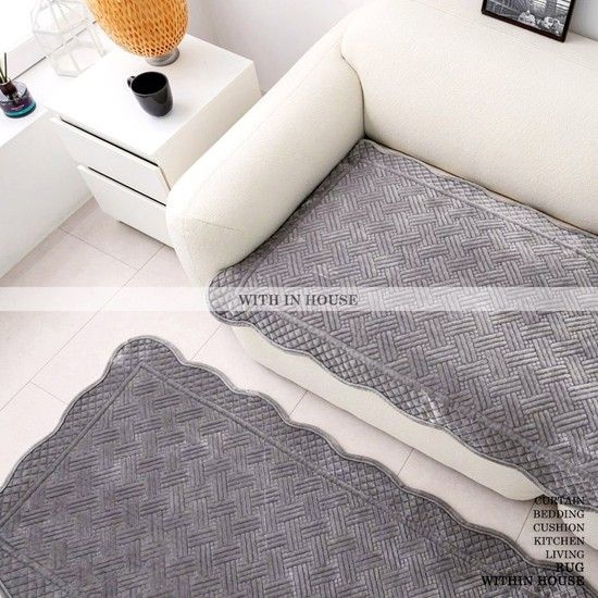 극세사 쇼파패드 비키 3인4인돌쇼파 3color