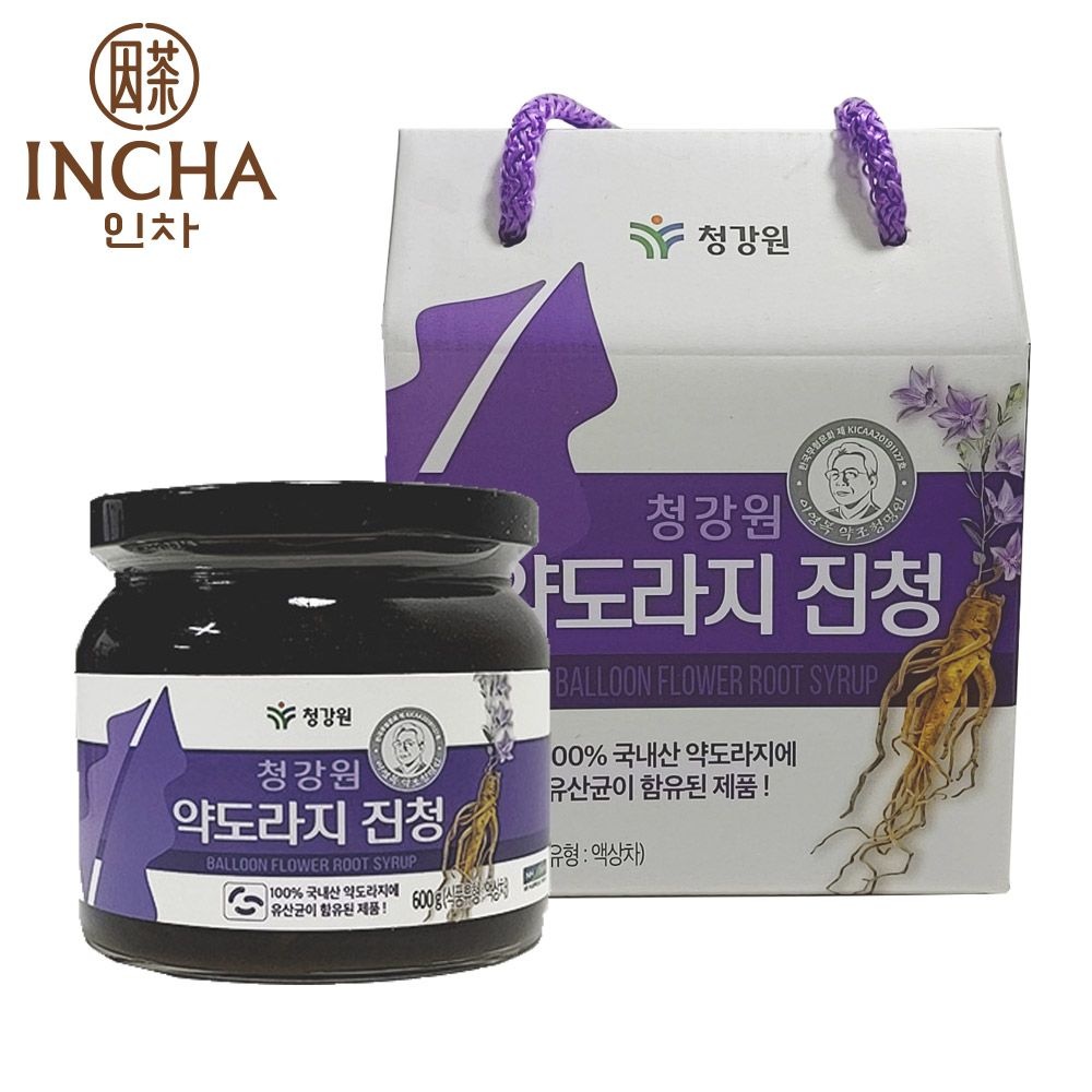 [인차]인차 약도라지청 도라지청 도라지진액 엑기스 즙 600g : 롯데ON