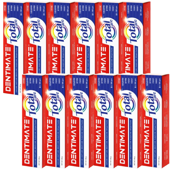 크리오 클리오 덴티메이트 뉴 토탈케어 치약 150g 12개