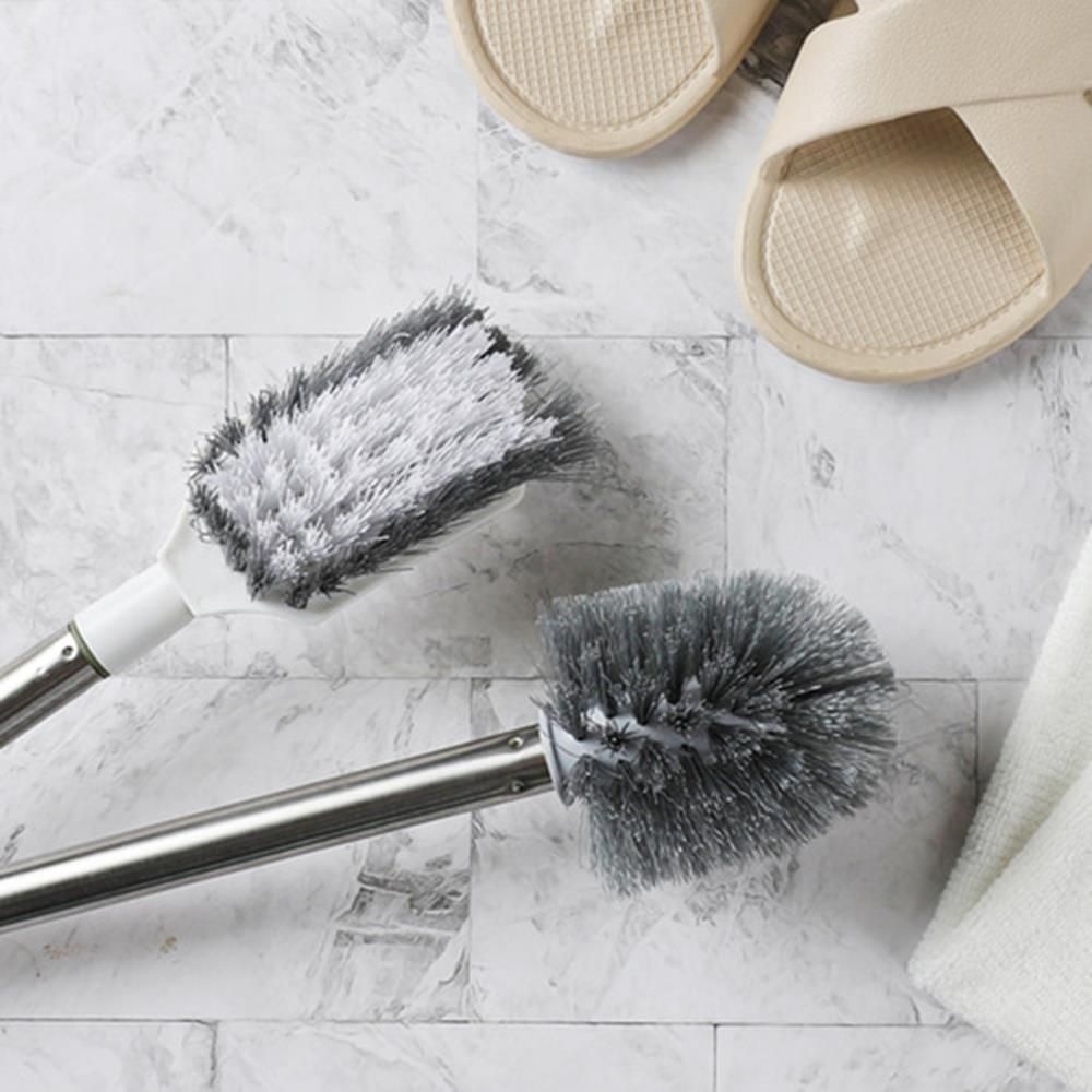 욕실 변기 바닥 틈새 청소솔 촘촘 웨이브 브러쉬 1p 살림템