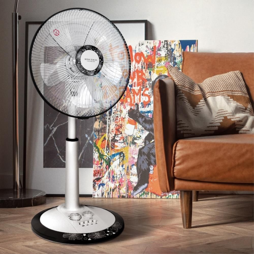 시원한 5엽 날개 3단 높이 풍향 조절 스탠드 선풍기 깔끔한