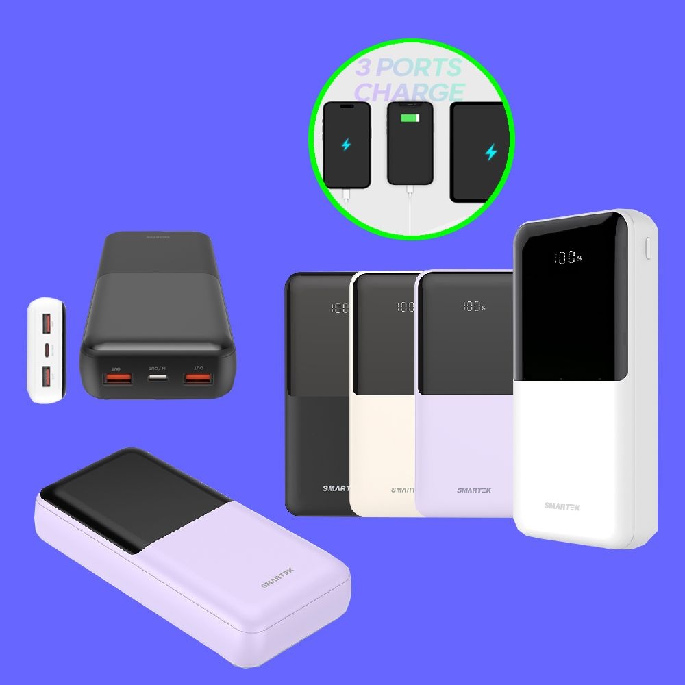 대용량 고속 보조배터리 PD 20W 20000mAh 3포트 유무선 동시 충전 과전압 과전류 방지