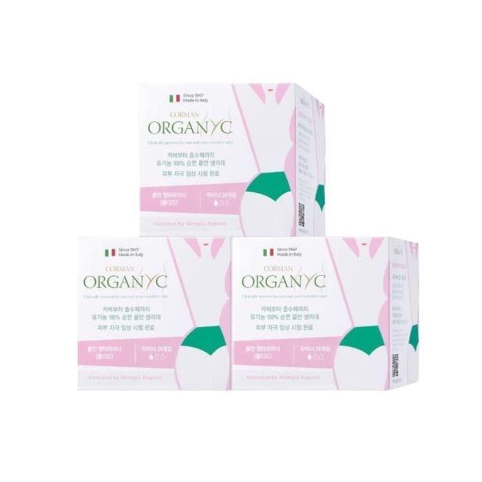 콜만 생리대 순면 안심 흡수력 팬티라이너 24p X 3팩