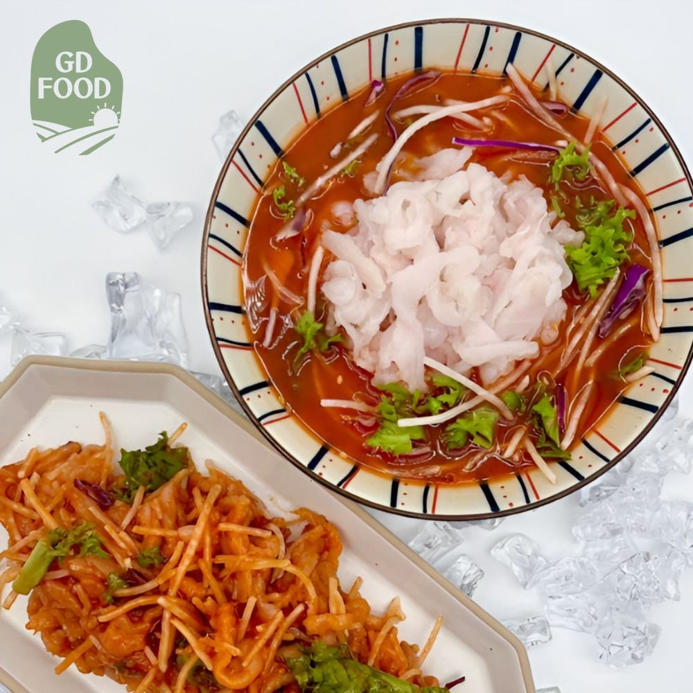 건담농수산 기름가자미회 물가자미 손질회 세꼬시물회육수 2세트