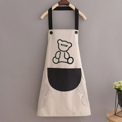 캐릭터 로고 가정용 식당 방수 앞치마 교사 미술 공방 작업용 앞치마