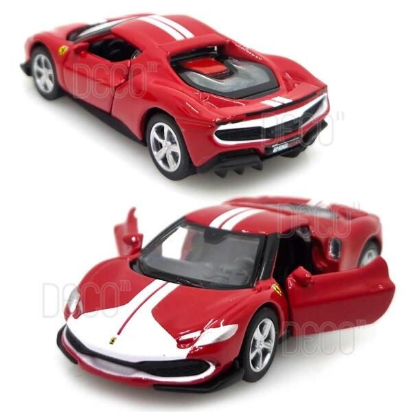 아트박스/마이스토 1:64 페라리 296 GTB 아세토 피오라노 프리휠 미니카 다