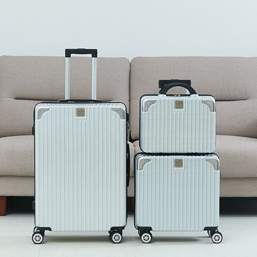 여행용캐리어 이태리 오르넬리 스펠리나 안티스크래치 티탄화이트 PVC 16 18 26인치