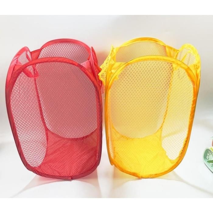 접이식 편리한 빨래바구니 1P 휴대가 캠핑