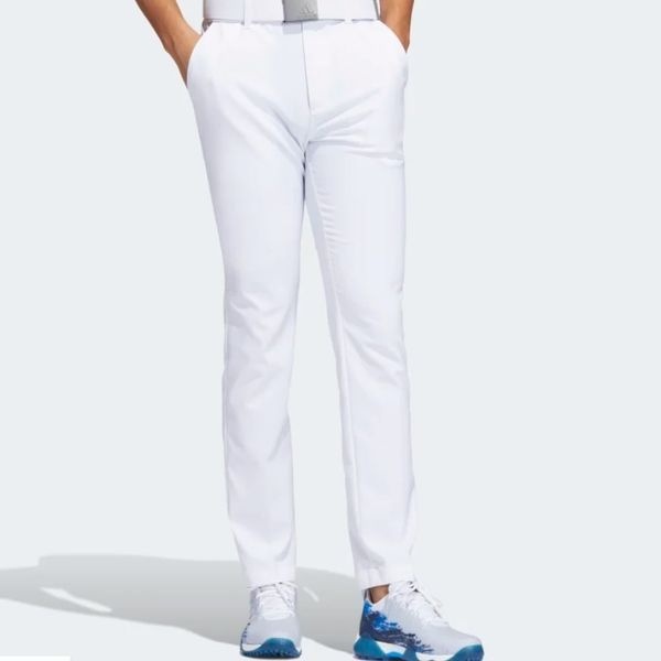 [하프클럽]아이다스 골프 바지 팬츠 화이트 기능성 신축성 통기성 골프웨어 HA6204