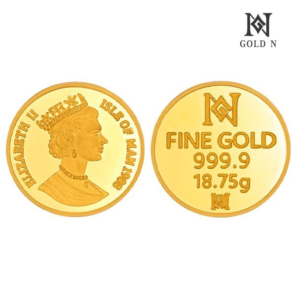 골드앤 순금 24K 퀸오브 엘리자베스 코인 18.75g