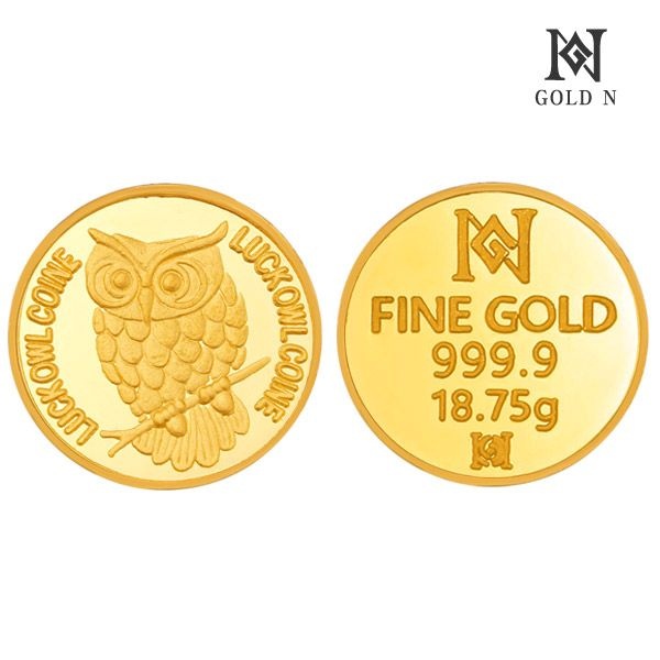 골드앤 순금 24K 부엉이 코인 18.75g