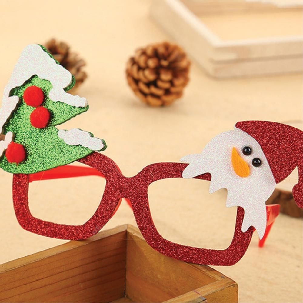 [TREEKING]귀여운 반짝이장식 크리스마스 파티안경 사진관 서빙알바