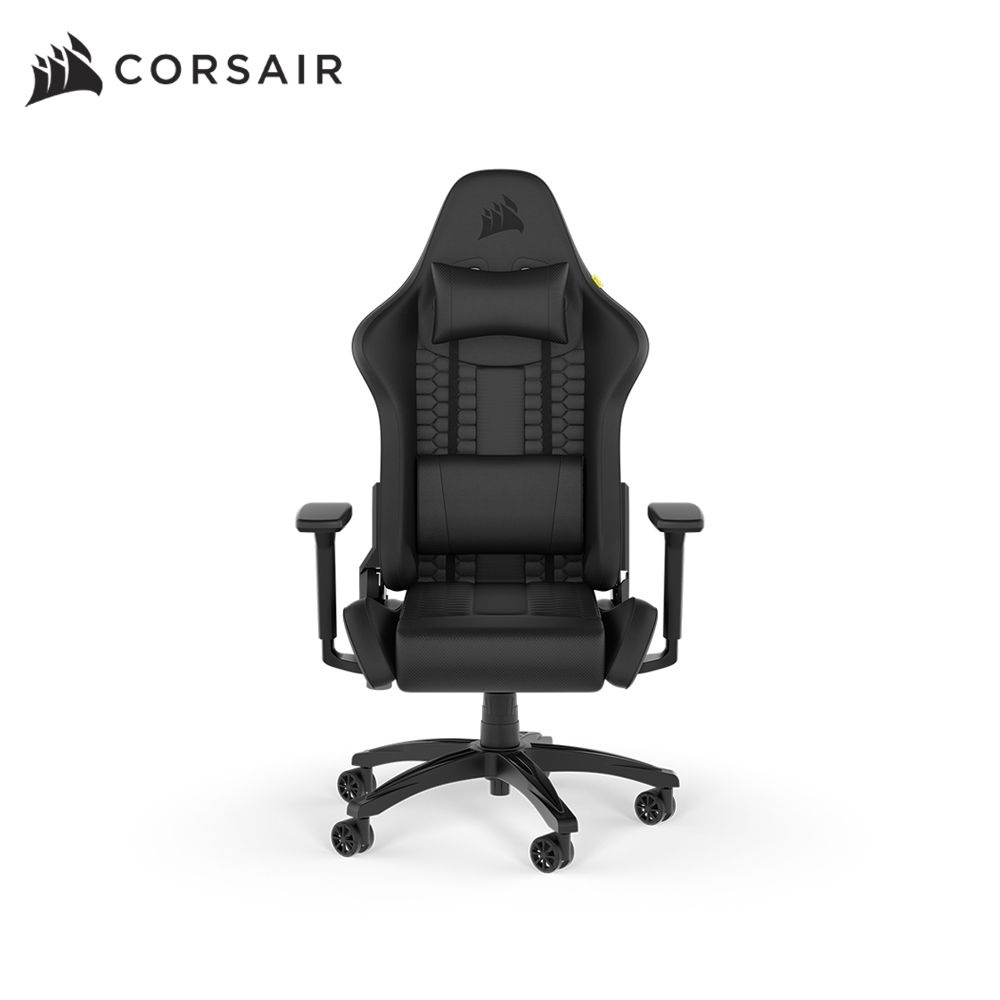 상품상세참조 커세어 TC100 게이밍 의자 레더렛 블랙