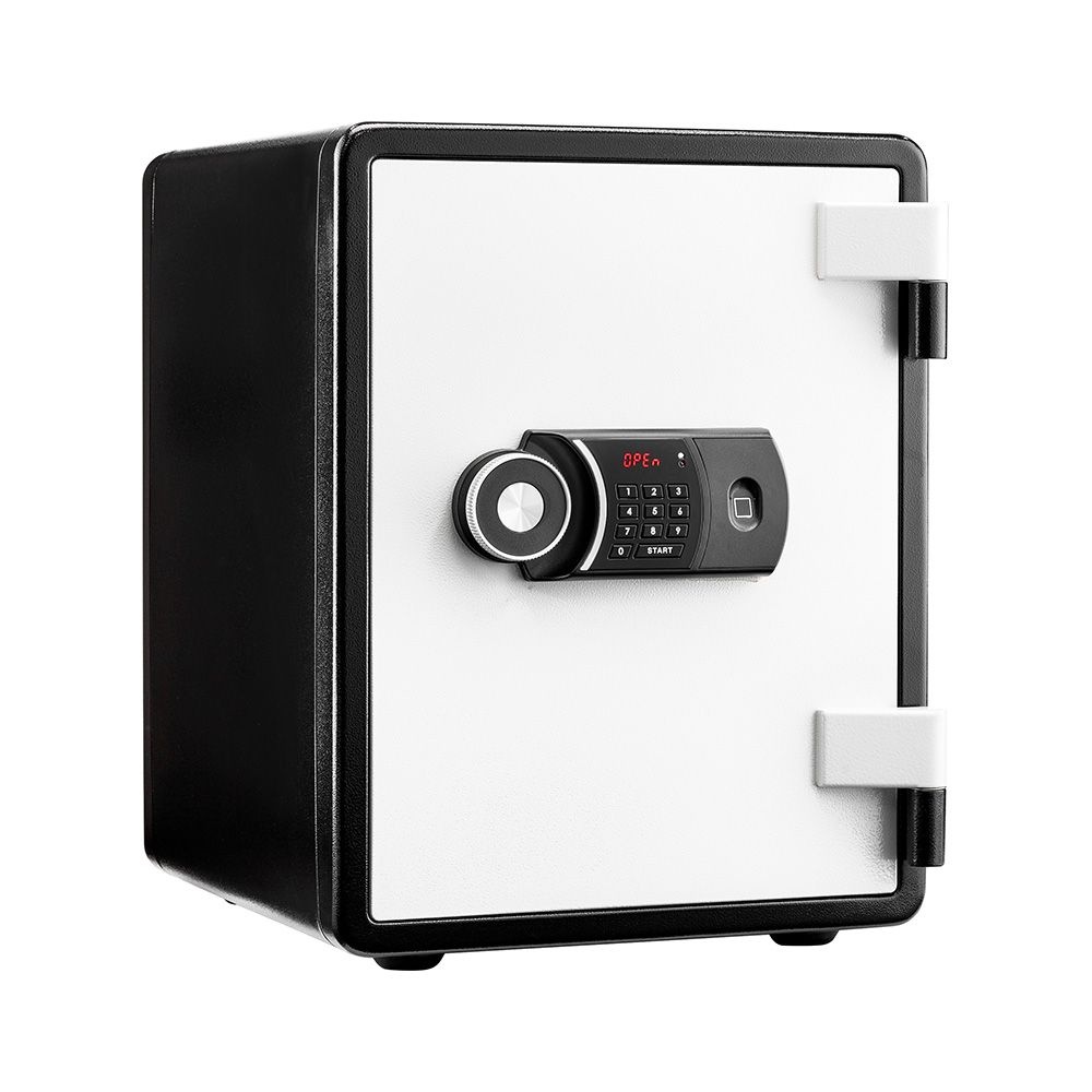 선일금고 루셀 NEW YES-031DF 블랙 음성안내 지문인식 내화금고 63kg 서랍 선반 경보기장착 가정 사무용