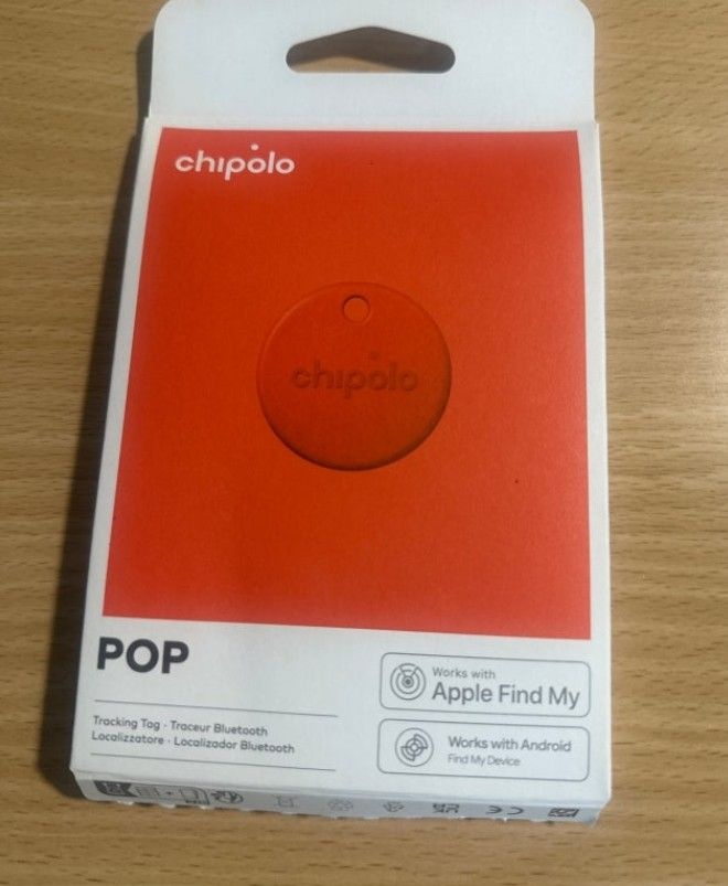 치폴로 팝 분실방지 블루투스 트래커 팝 소형 위치추적기 스마트태그 (레드)