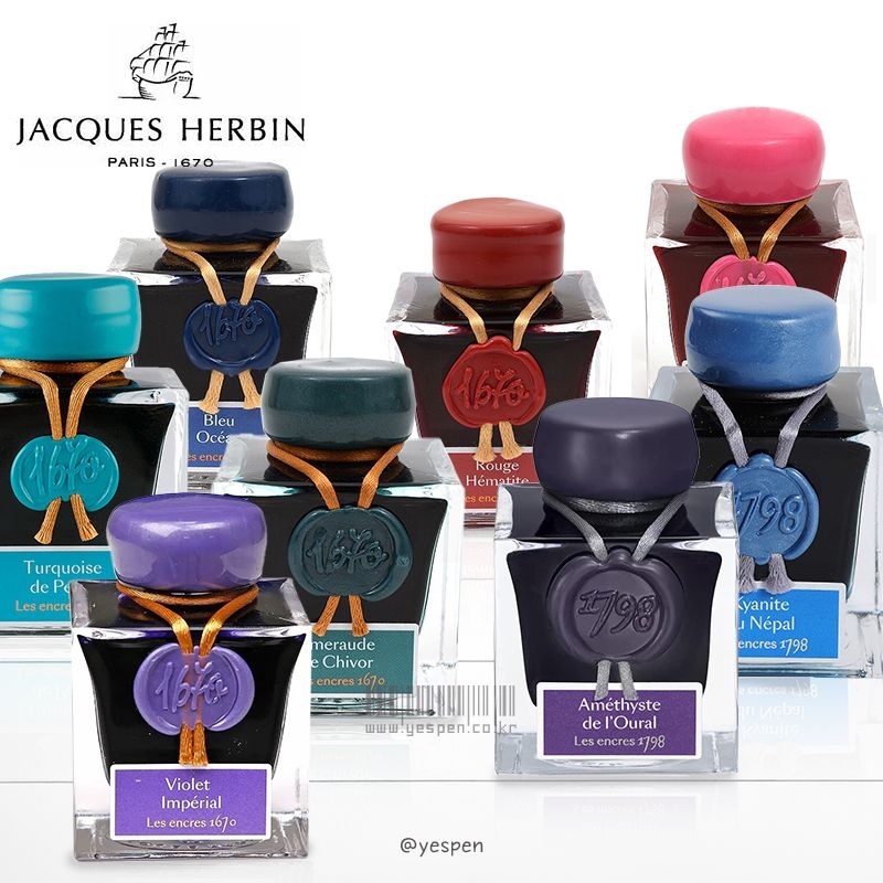 제이허빈 자크허빈(제이허빈) 자크컬렉션 1670/1798 병잉크 50ml (색상선택)