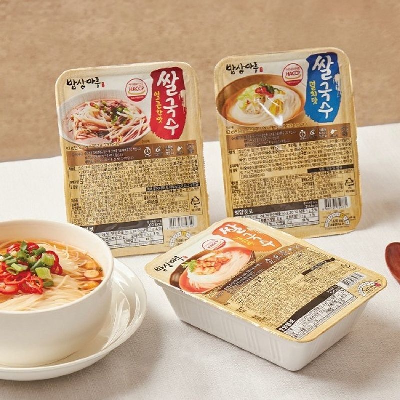 [밥상마루] 쌀국수 10개입 (멸치맛/김치맛/얼큰한맛 택 1)[35534844]