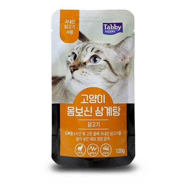 테비 고양이몸보신삼계탕(닭고기)120gX10개
