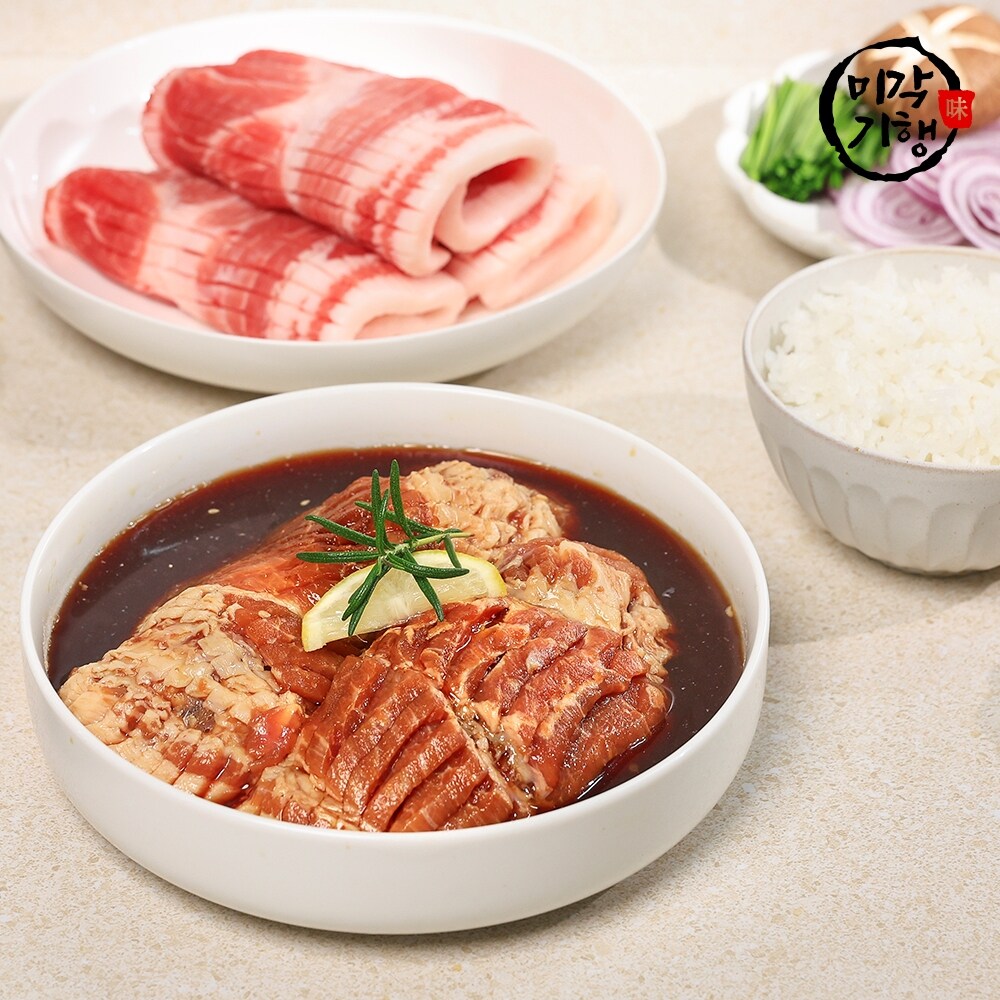 미각기행 양면칼집 수제 돼지양념구이 2kg