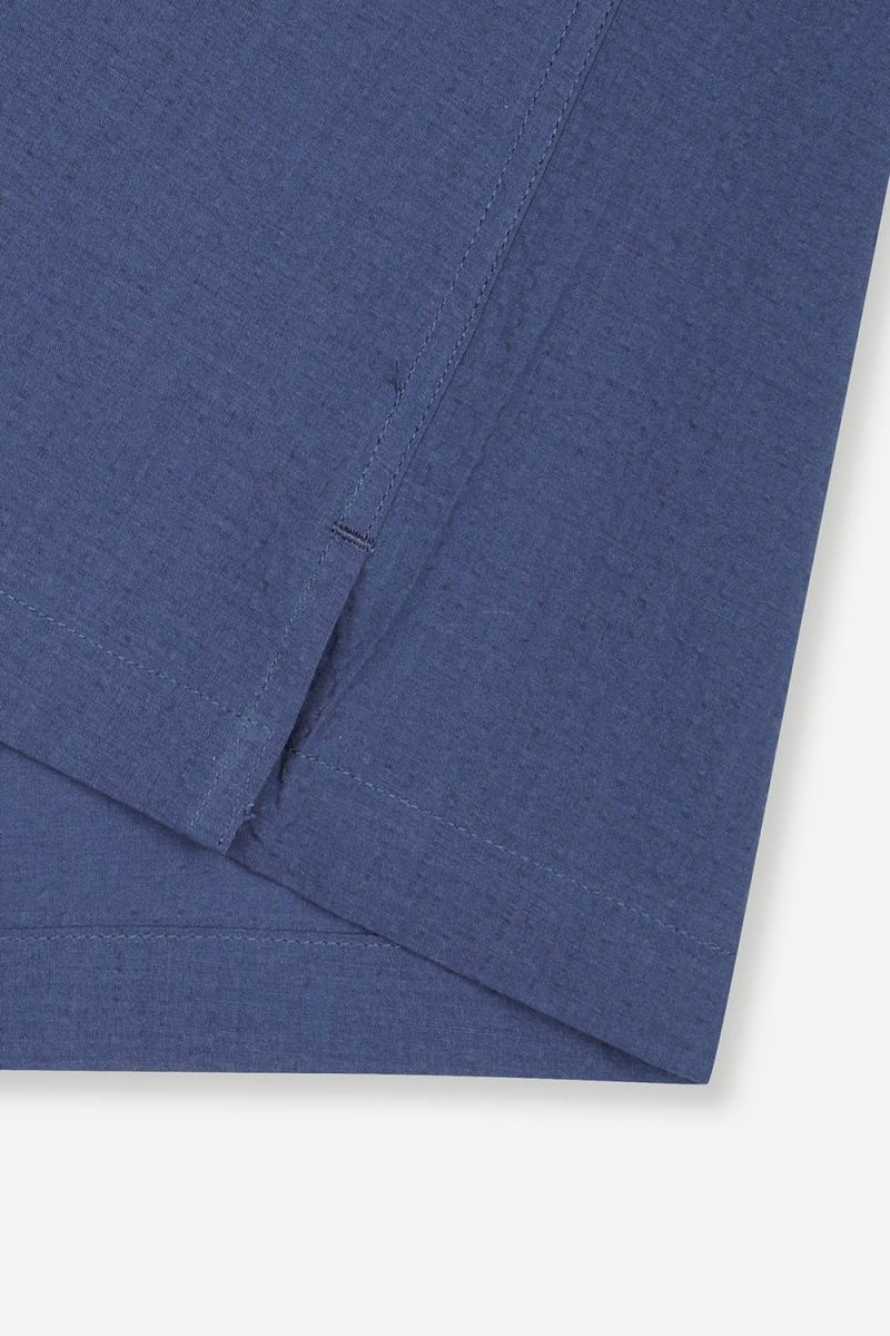 리플서커 일반핏 차이나카라 셔츠 (YJESUA596)