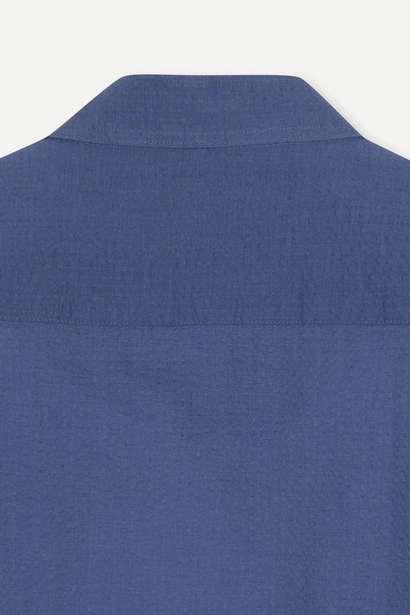 리플서커 일반핏 차이나카라 셔츠 (YJESUA596)