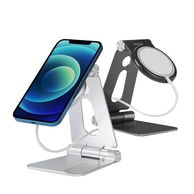 DSPartner 거치대 맥세이프 멀티앵글 접이식 아이폰 무선충전기거치대 즈램린