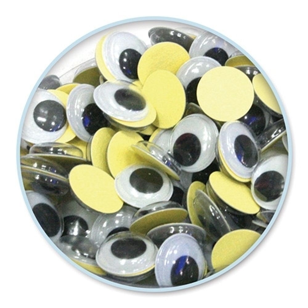 15mm 접착눈알 타이리본 쿄호젤리 인형눈알 슬라임 인형만들기 솜랑비