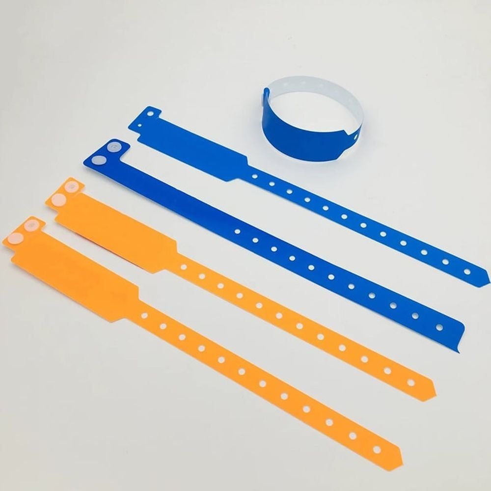 DSPartner 일회용 입장 박람회 팔찌 50p 신분인식 버튼 교육 행사팔찌 렌레린