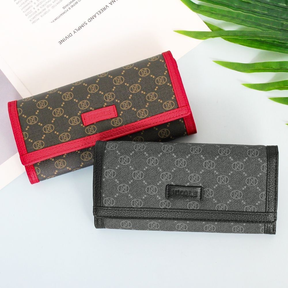 [DSPartner]지폐지갑 장지갑 캐주얼 여성지갑 수납지갑 카드수납 포인트지갑 느벳렌