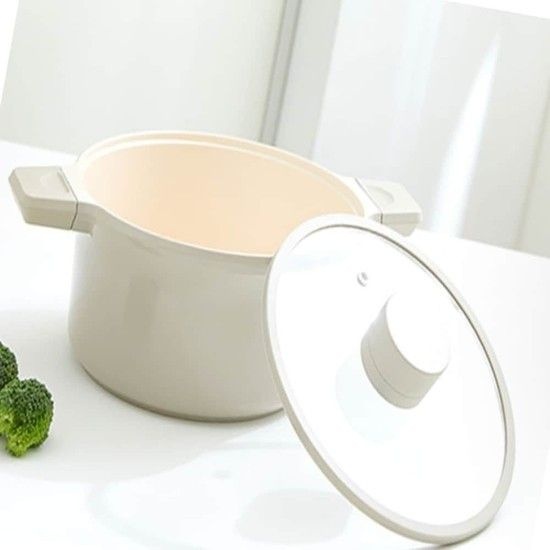 상품상세참조 양수냄비 22cm 주방용 코팅냄비 혼수 필수품 조리기구 코팅냄비 세라믹냄비 찜냄비 IH냄비