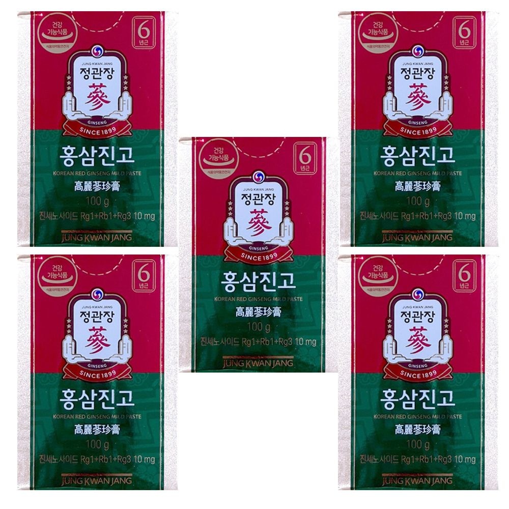 정관장 한국인삼공사 홍삼진고 홍삼농축액100g 5개