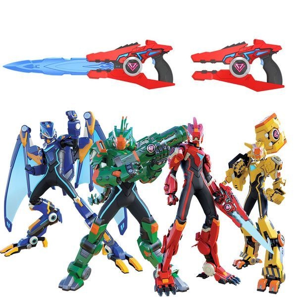 [보리보리]다이노스터 공룡수호대 액션 피규어 다이노 루시오 델비 오즈 제이민 랩터블레이드