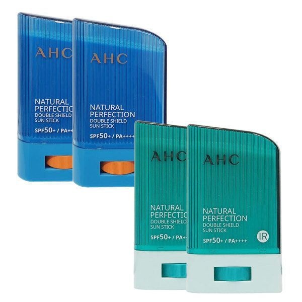 이지하우스 택1ahc 선스틱22gx2개 /ahc 썬스틱14gx2개/초록/파랑/선크림/선크림/28년04월까지 651654