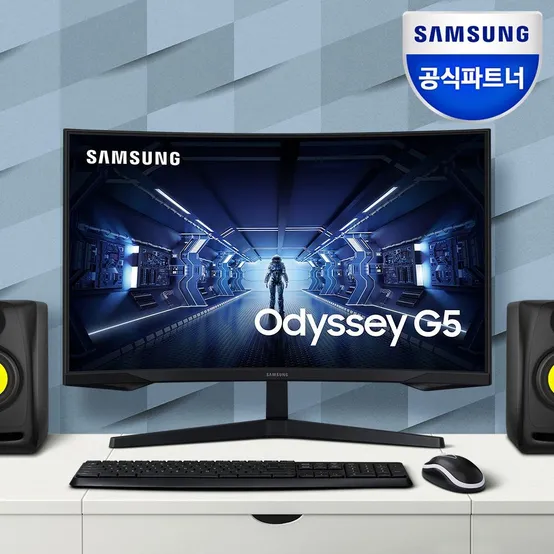 오디세이 G5 68.4cm 커브드 게이밍 모니터 QHD 144Hz C27G54T