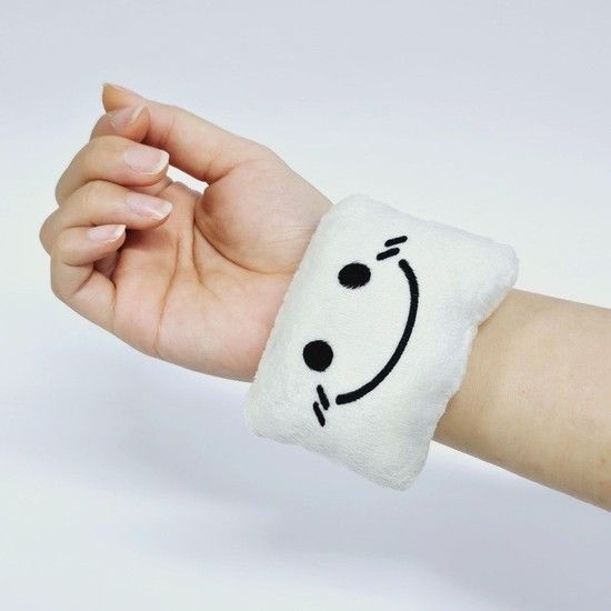 상품상세참조 키보드 마우스 손목 받침대 쿠션 스마일형 보호대 편안한 사용감 손목보호마우스패드