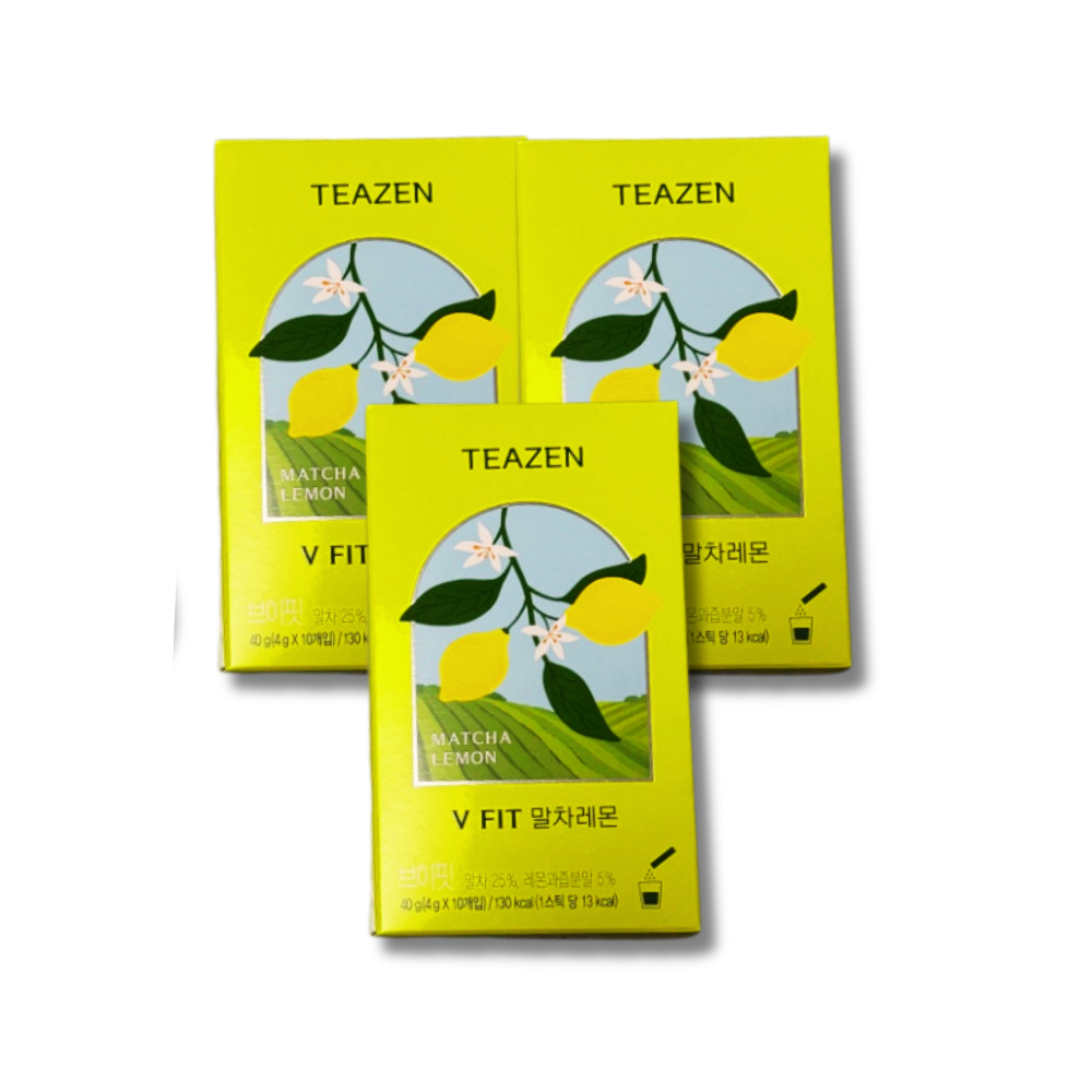 티젠 브이핏 말차레몬 10스틱 3박스