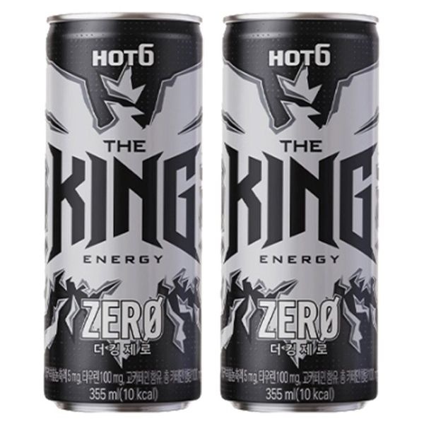 롯데 핫식스 더킹 제로 355ml x 12개