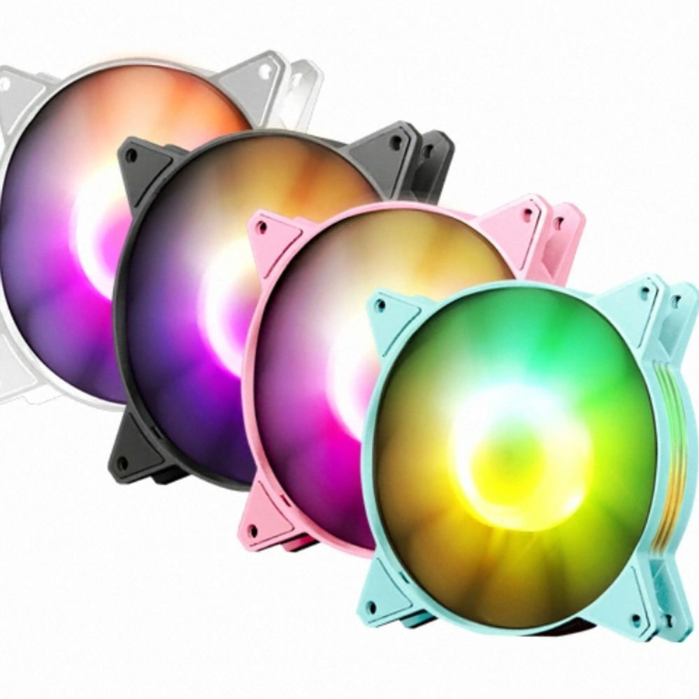 시스템쿨러 공랭 팬쿨러 C6S RGB(블랙 1PACK) 낱개 [APH337]