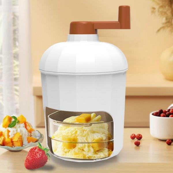 빙삭기 만들기 가정용 제빙기 쇄빙기 수동 눈 빙수기